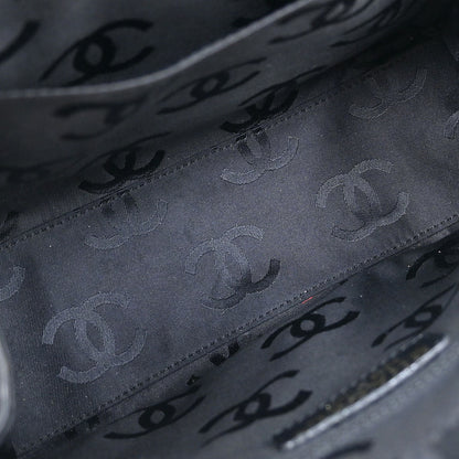 Chanel 2003-2004 Black Calfskin Wild Stitch Handbag