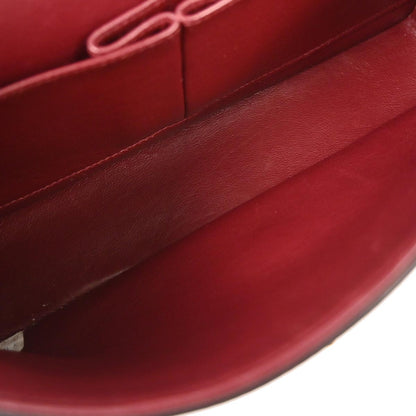 Chanel 1996-1997 Black Lambskin Medium Classic Double Flap Shoulder Bag