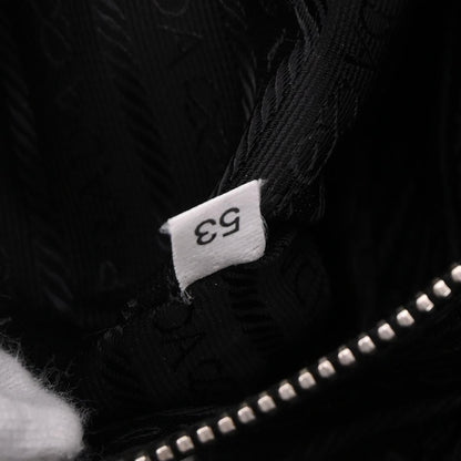 Prada Navy Denim Shoulder Bag