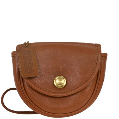 Coach Brown Leather Shoulder Bag