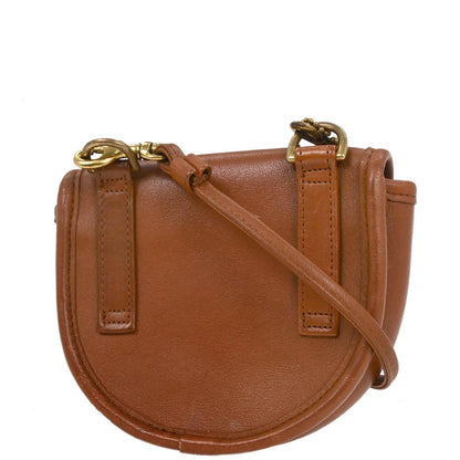 Coach Brown Leather Shoulder Bag