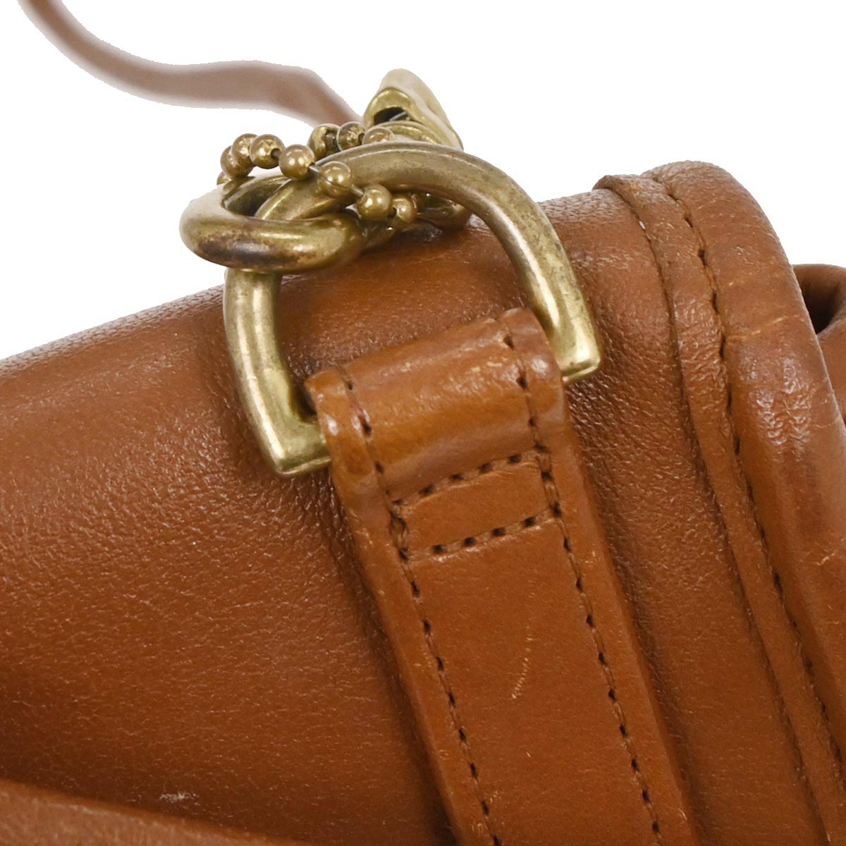 Coach Brown Leather Shoulder Bag