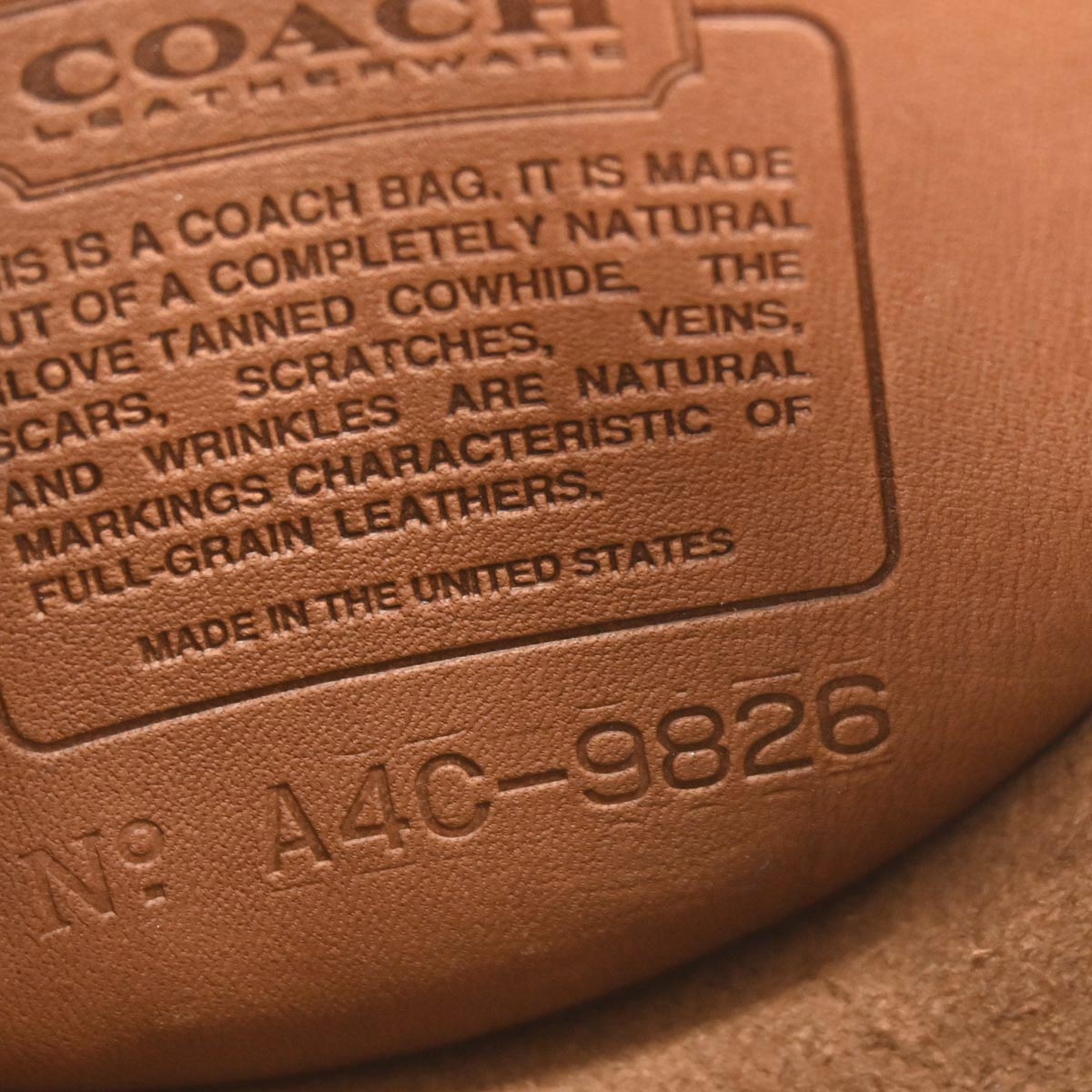 Coach Brown Leather Shoulder Bag