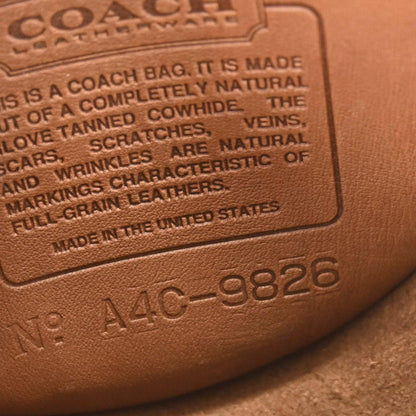Coach Brown Leather Shoulder Bag