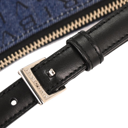 Bvlgari Blue Denim Logomania Handbag