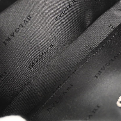 Bvlgari Blue Denim Logomania Handbag