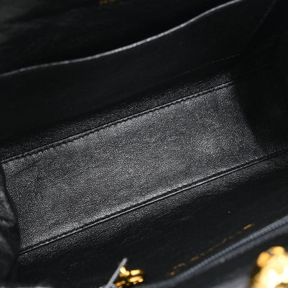 Chanel 1994-1996 Black Caviar Shoulder Bag