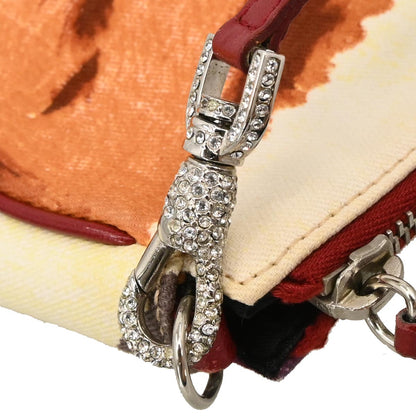 Christian Dior Red Canvas Dior's Victim Limited Saddle Handbag