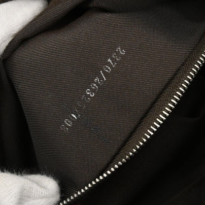 Fendi Brown Canvas Zucca Mamma Baguette Handbag