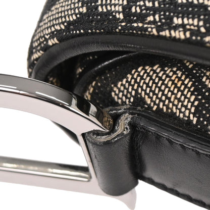 Christian Dior Black Trotter Saddle Handbag