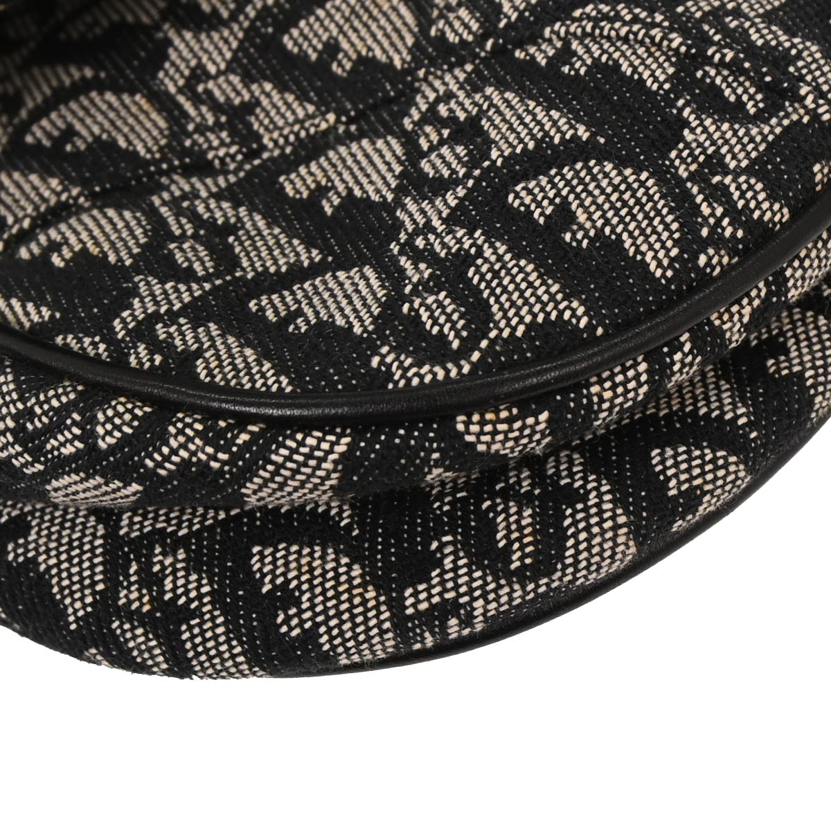 Christian Dior Black Trotter Saddle Handbag