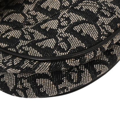 Christian Dior Black Trotter Saddle Handbag