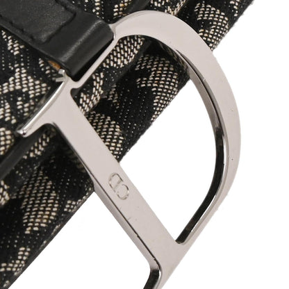 Christian Dior Black Trotter Saddle Handbag