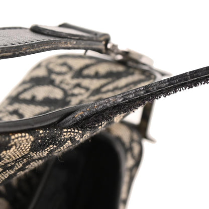 Christian Dior Black Trotter Saddle Handbag