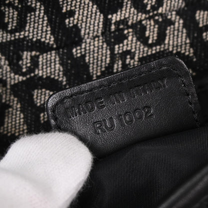 Christian Dior Black Trotter Saddle Handbag