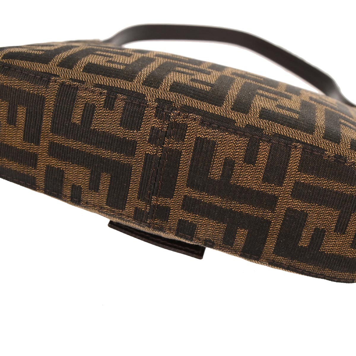 Fendi Brown Canvas Zucca Handbag
