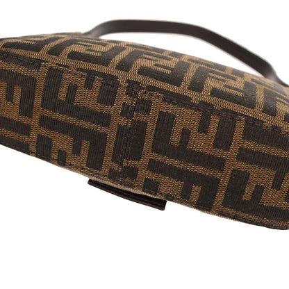 Fendi Brown Canvas Zucca Handbag