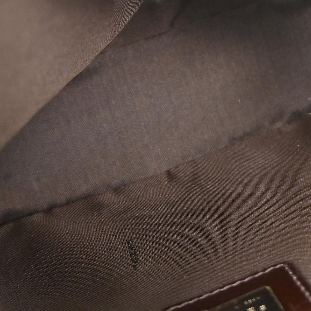 Fendi Brown Canvas Zucca Handbag