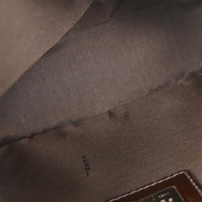 Fendi Brown Canvas Zucca Handbag