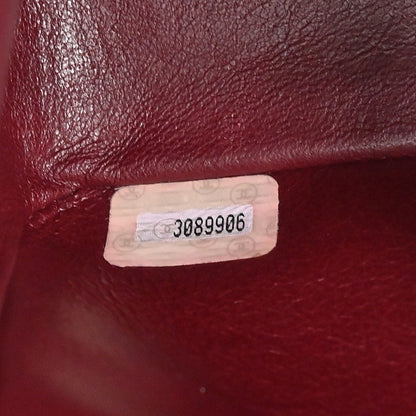 Chanel 1994-1996 Black Lambskin Medium Classic Double Flap Shoulder Bag