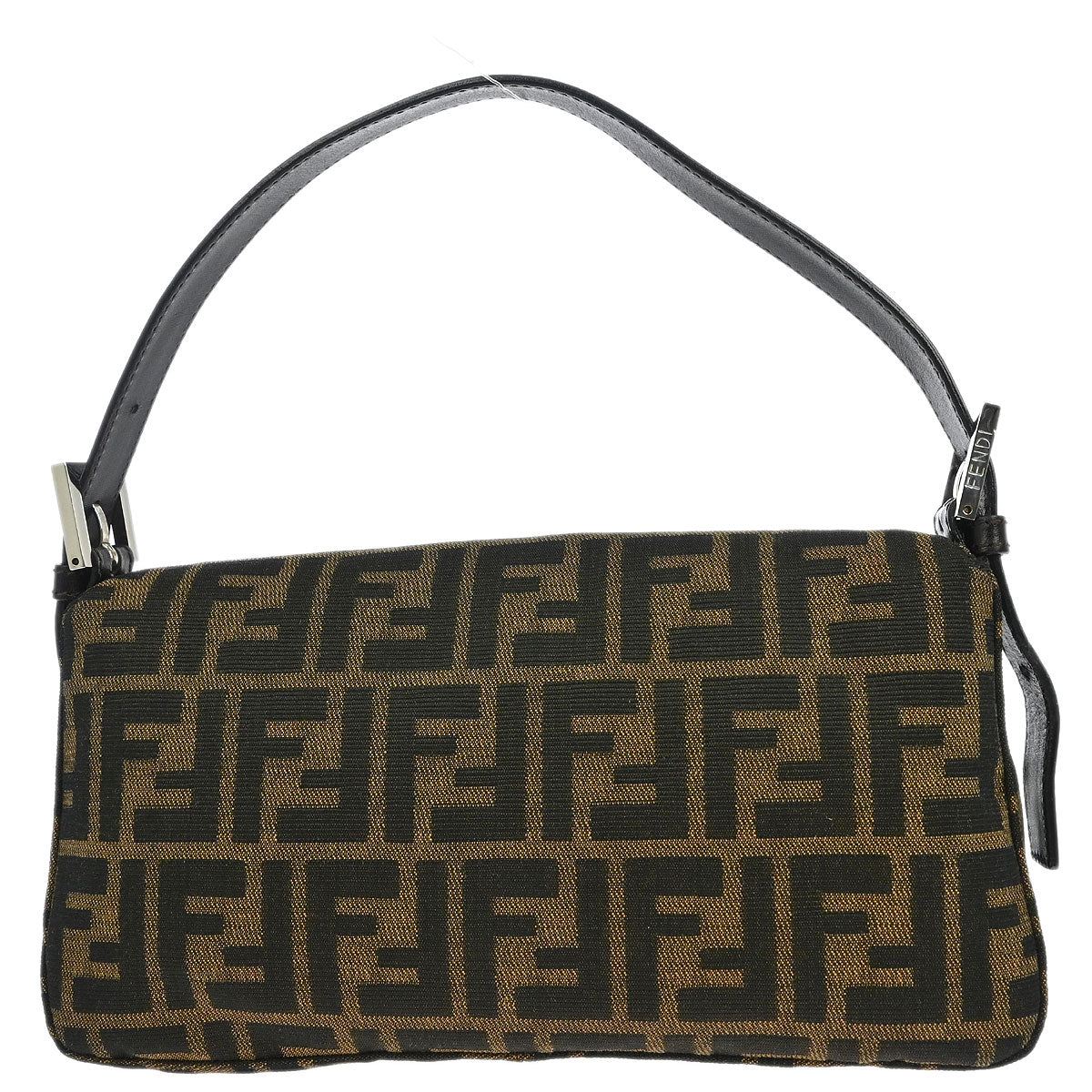 Fendi Brown Zucca Baguette Handbag