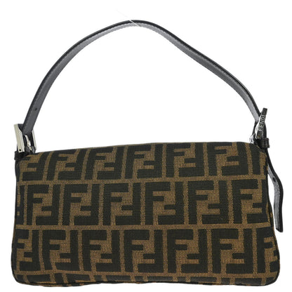 Fendi Brown Zucca Baguette Handbag