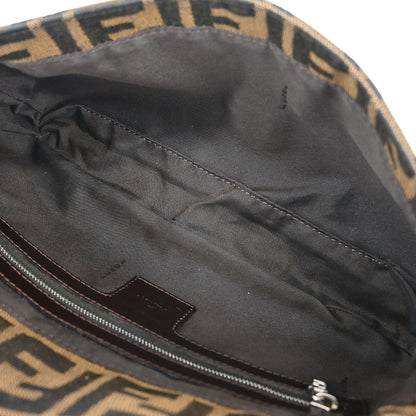 Fendi Brown Zucca Baguette Handbag
