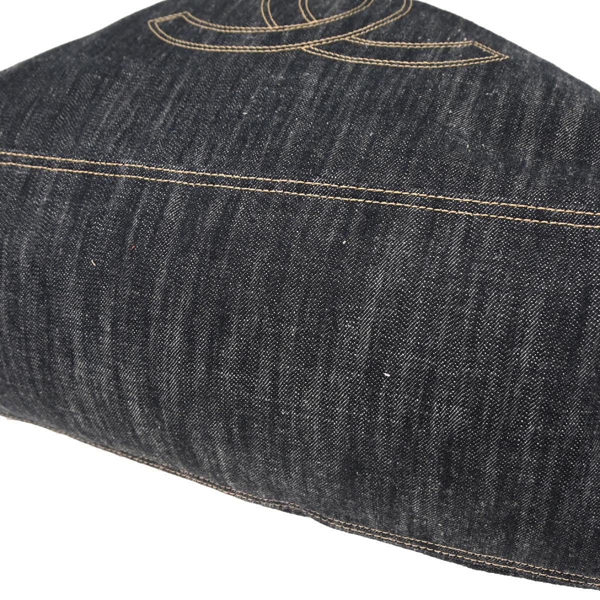 Chanel 2006-2008 Indigo Denim Coco Cabas Tote Handbag