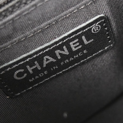 Chanel 2010-2011 Black Tweed Strass Paris-Shanghai Pudong Mini Flap Bag