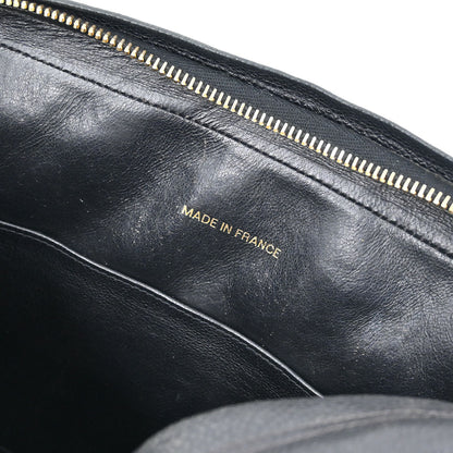 Chanel 1996-1997 Black Caviar Camera Bag Large