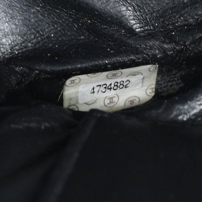 Chanel 1996-1997 Black Caviar Camera Bag Large