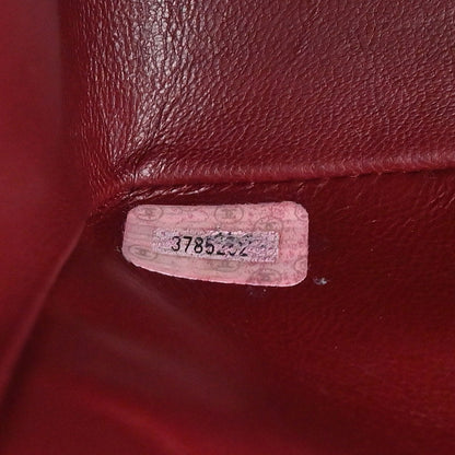 Chanel 1994-1996 Black Lambskin Medium Classic Double Flap Shoulder Bag