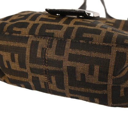 Fendi Brown Canvas Zucca Handbag