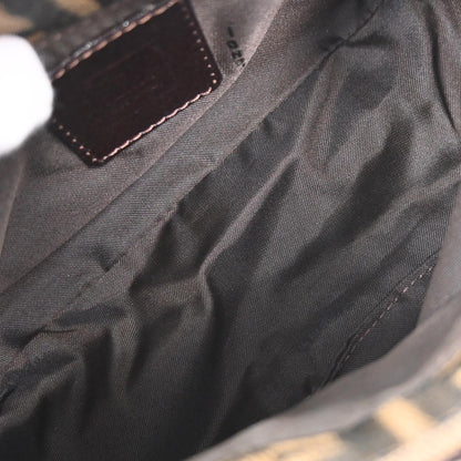 Fendi Brown Canvas Zucca Handbag