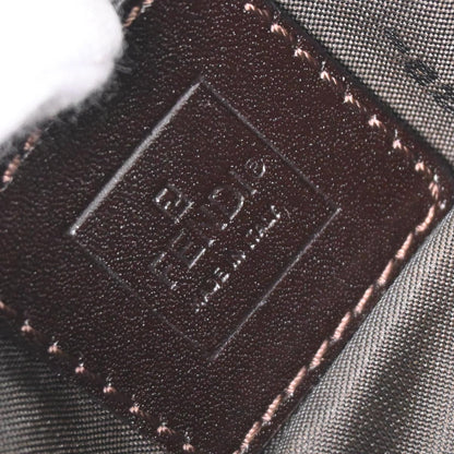 Fendi Brown Canvas Zucca Handbag