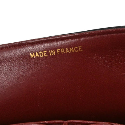 Chanel 1996-1997 Black Lambskin Medium Classic Double Flap Shoulder Bag