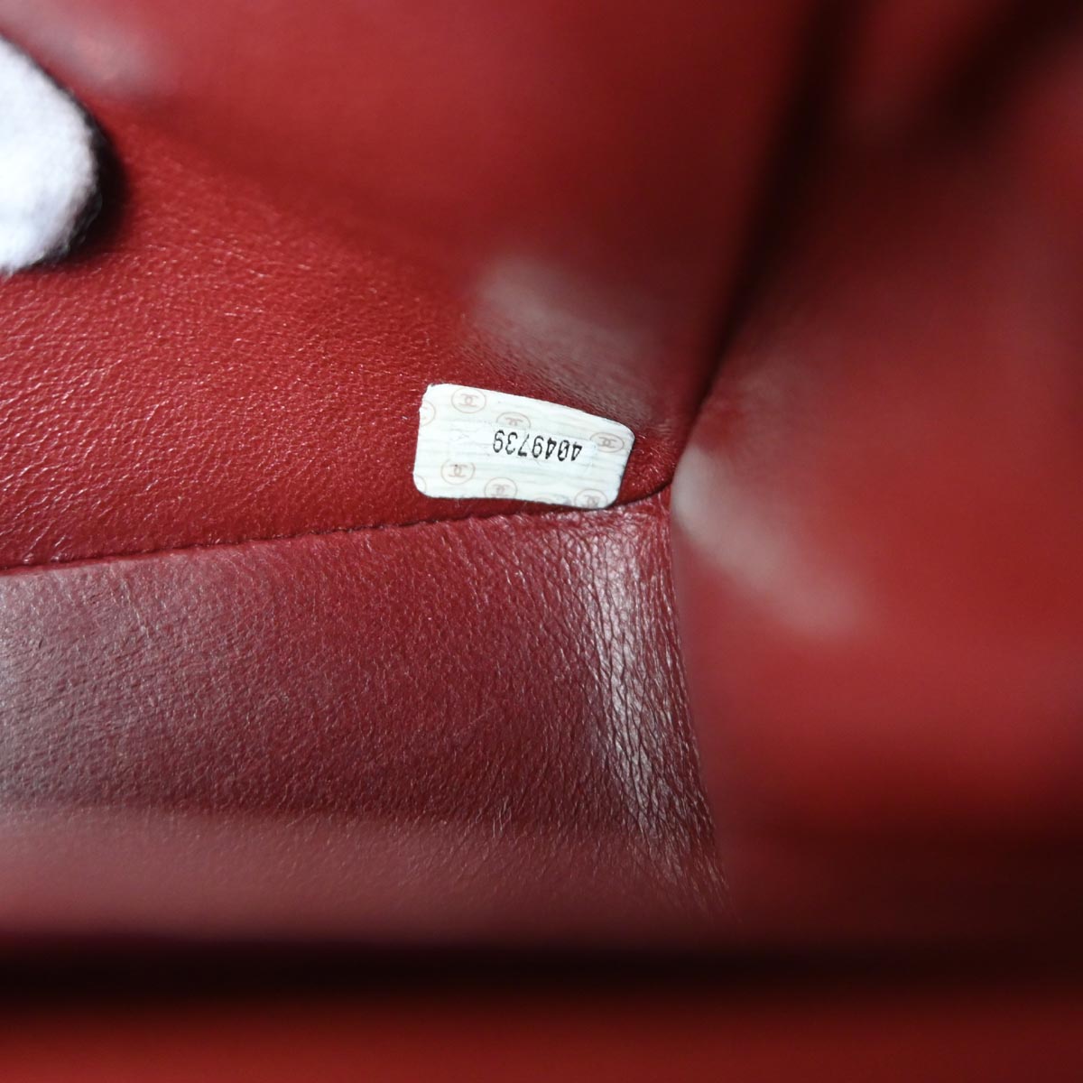 Chanel 1996-1997 Black Lambskin Medium Classic Double Flap Shoulder Bag