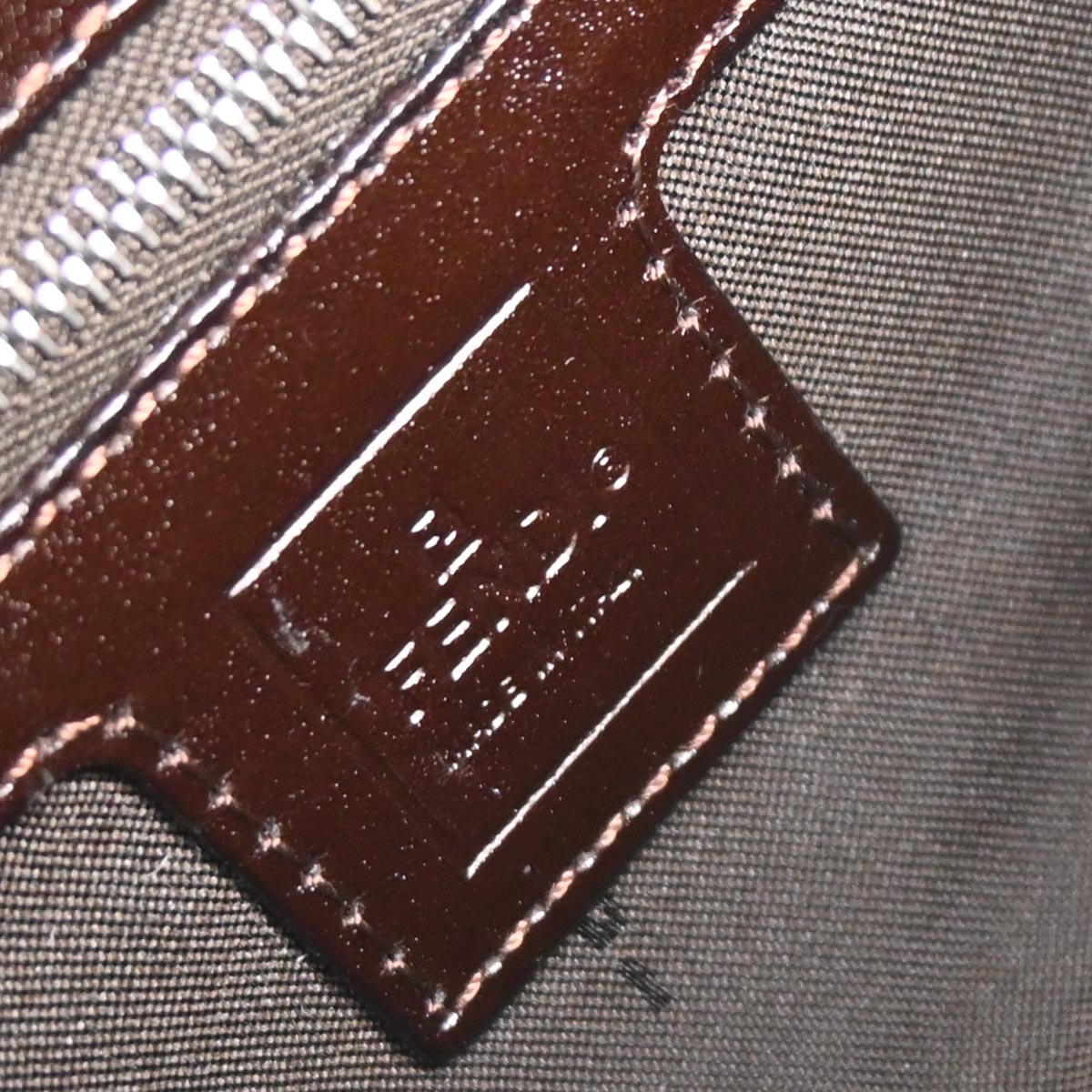 Fendi Brown Canvas Zucca Baguette Handbag