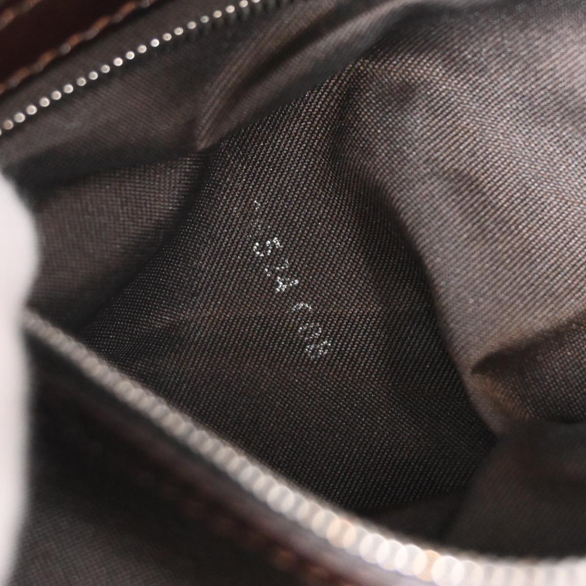 Fendi Brown Canvas Zucca Baguette Handbag