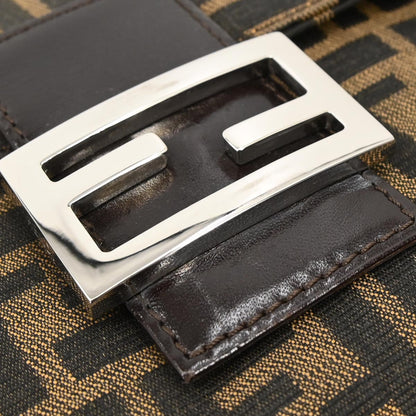 Fendi Brown Canvas Zucca Handbag