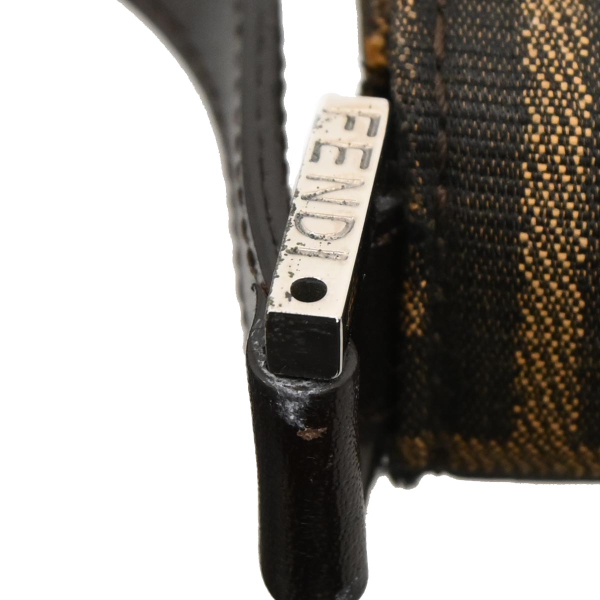 Fendi Brown Canvas Zucca Handbag