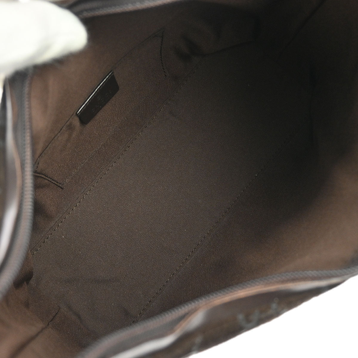 Gucci Brown Suede GG Hobo Handbag