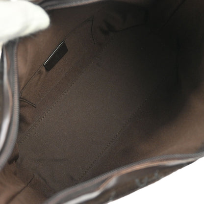 Gucci Brown Suede GG Hobo Handbag