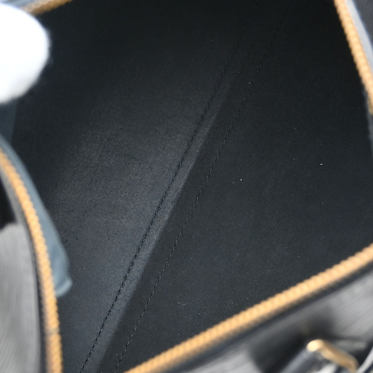 Louis Vuitton Black Epi Speedy 25 Handbag M43012
