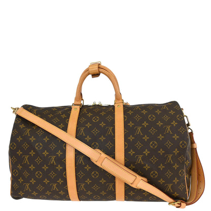 Louis Vuitton Keepall 50 Bandouliere Handbag Monogram M41416