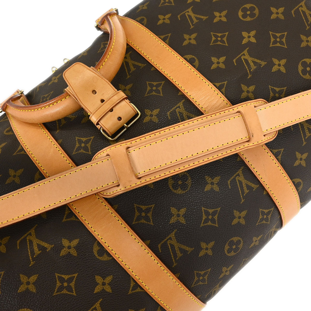 Louis Vuitton Keepall 50 Bandouliere Handbag Monogram M41416