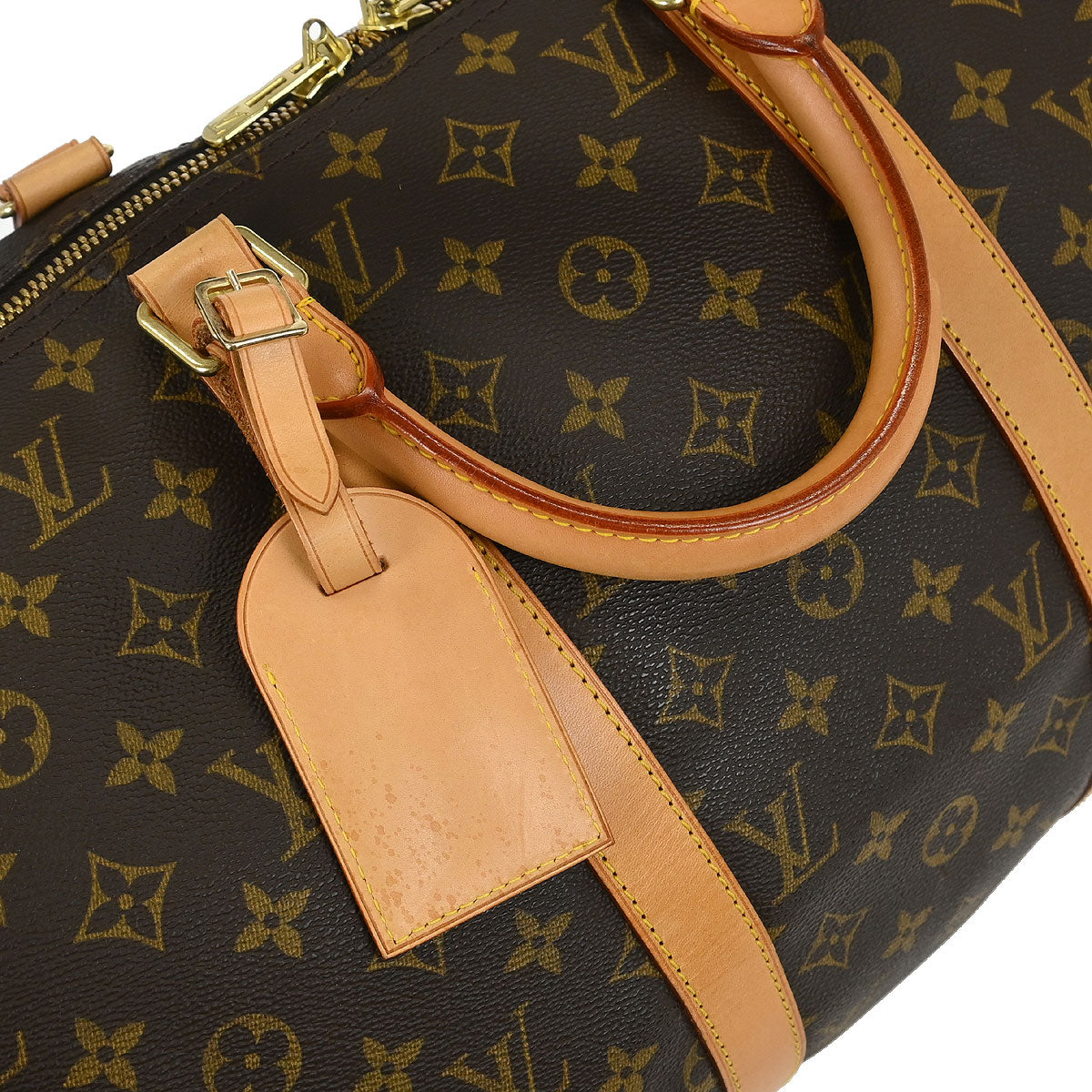 Louis Vuitton Keepall 50 Bandouliere Handbag Monogram M41416