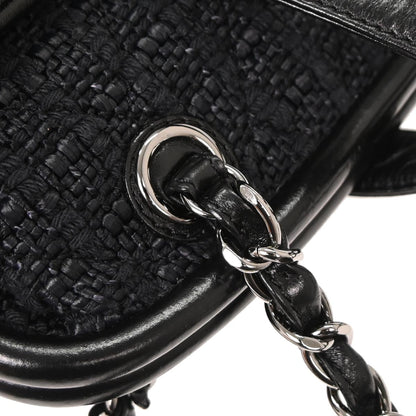 Chanel 2008-2009 Black Calfskin Portobello 2way Shoulder Handbag