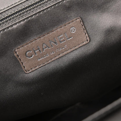 Chanel 2008-2009 Black Calfskin Portobello 2way Shoulder Handbag