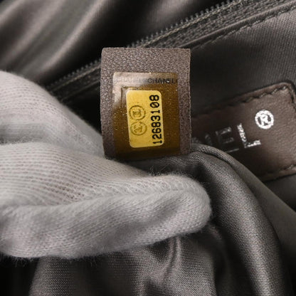 Chanel 2008-2009 Black Calfskin Portobello 2way Shoulder Handbag